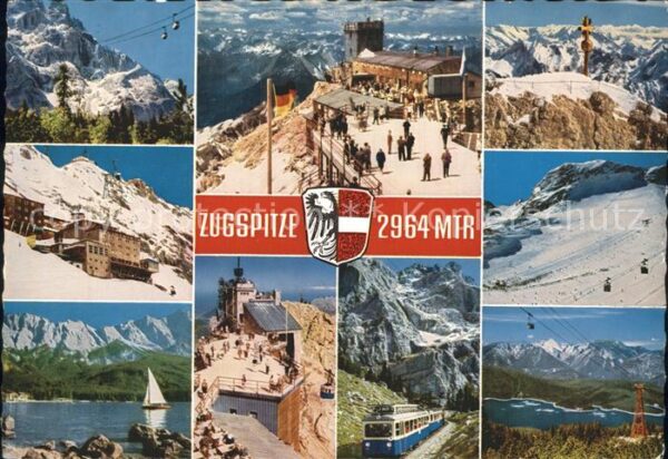 Zugspitze Seilbahn Münchner Haus Ostgipfel Schnee