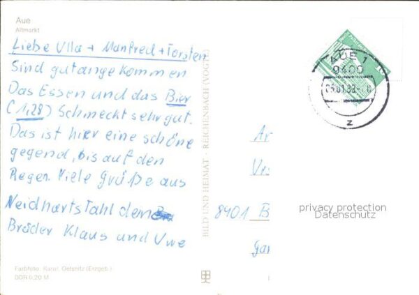 Aue Erzgebirge Altmarkt – Bild 2