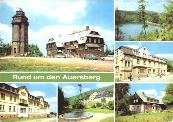 Johanngeorgenstadt Auersberg Aussichtsturm Berghotel Stein