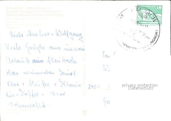 Schnett Jugendherberge Ernst Heilmann Erholungs – Bild 2