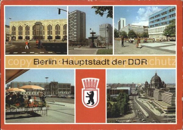 Berlin Friedrichstadtpalast Palast der Republi