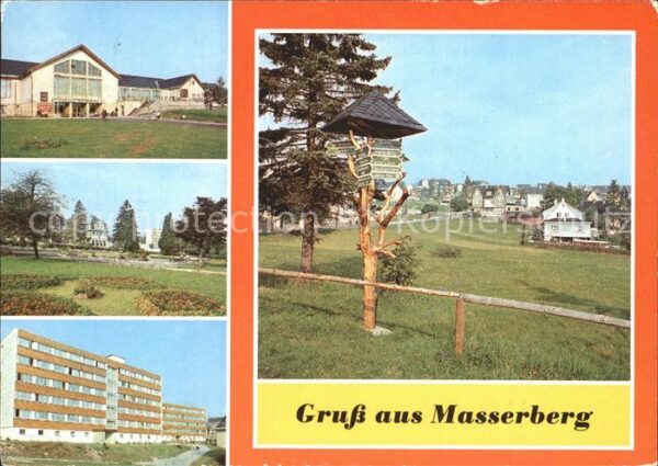 Masserberg Erholungsheim Otto Grottewohl Kurpark