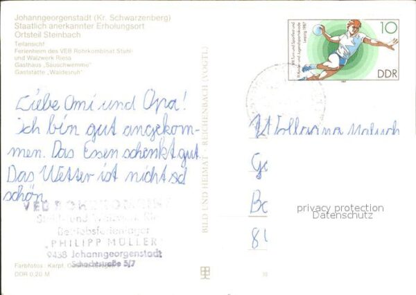 Steinbach Johanngeorgenstadt Ferienheim Gasthaus Sauschwemme Waldesr – Bild 2