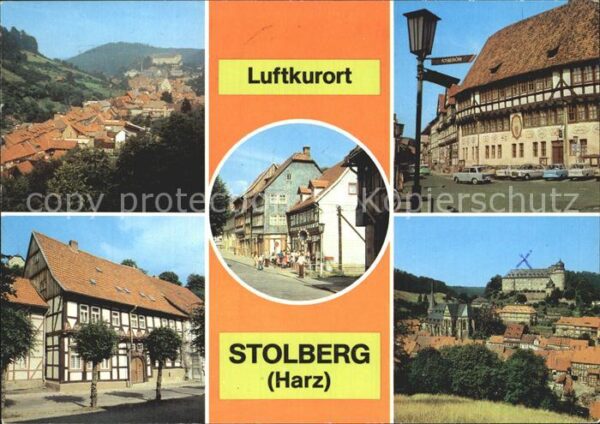Stolberg Harz Rathaus Rittergasse Erholungsheim Comen