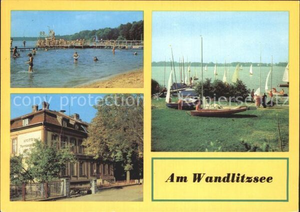 Wandlitz See Hotel Terrassen am See Seglerhafen