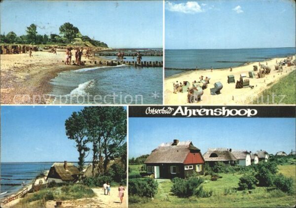Ahrenshoop Ostseebad Strand Gebäude