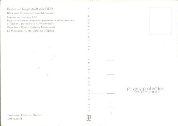 Berlin Mahnmal Operncafe – Bild 2