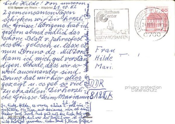 Speyer Rhein Altpörtel – Bild 2
