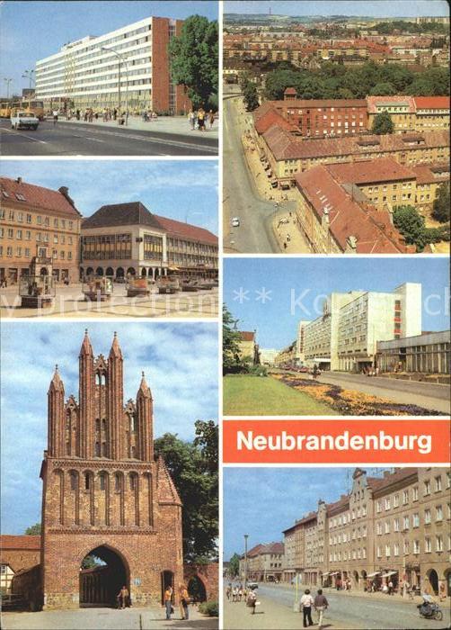 Neubrandenburg Rat des Bezirkes Centrum-Warenhaus Frie