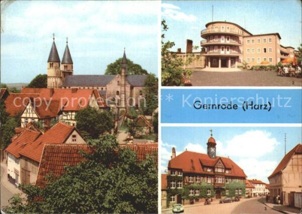 Gernrode Harz Spittelplatz Erholungsheim Fritz Hecker
