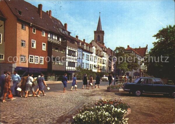 Erfurt Häuser Krämerbrücke