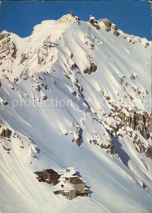 Zugspitze Hotel Schneefernerhaus Gipfelbahn Stati