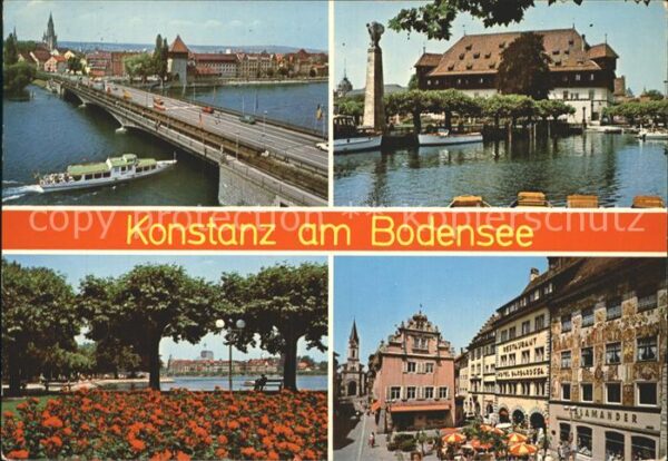 Konstanz Bodensee Brücke Park Restaurant