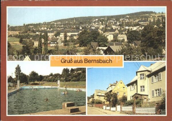Bernsbach Freibad Thälmannstrasse