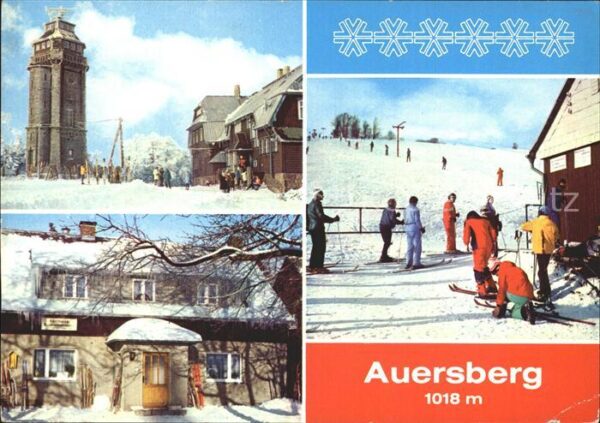 Auersberg Wildenthal Wildenthal Aussichtsturm Berghotel Joha