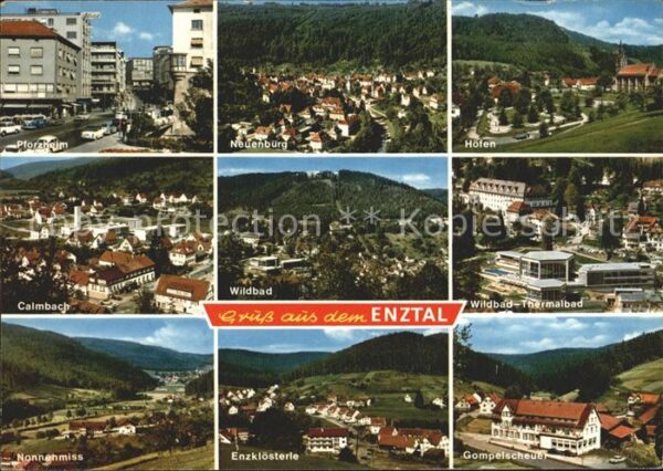 Pforzheim Neuenburg Höfen Gompelscheuer Enzklöste