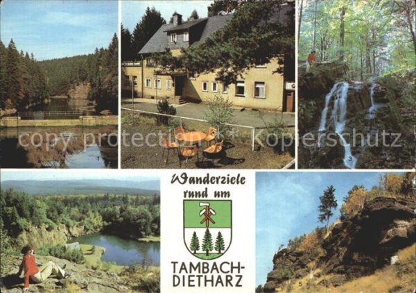 Tambach-Dietharz Gothaer Talsperre Waldbaude Spitterfall