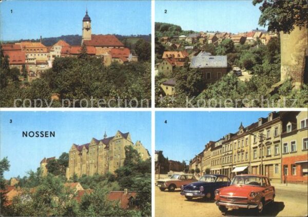 Nossen Schloss Markt