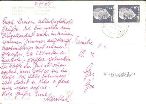 Bad Schmiedeberg Kurhaus Eisenmoorbad Freibad Sonnenpark – Bild 2