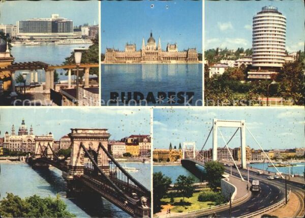Budapest Brücke Schloss
