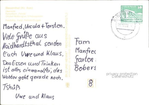 Blauenthal Erzgebirge Ferienheim Forelle Wolfersgrün Erholung – Bild 2