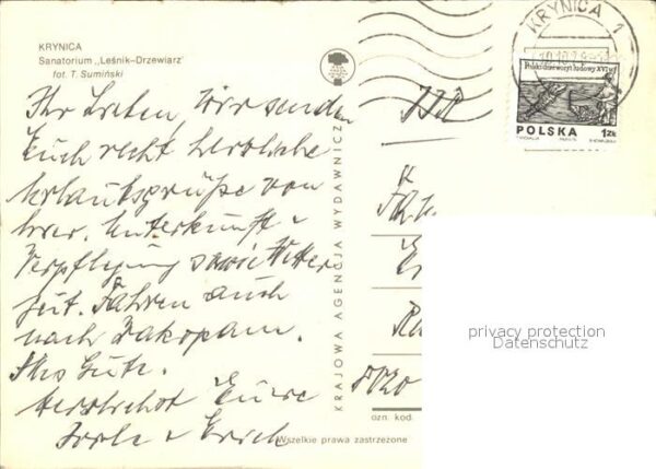 Krynica Gorska Sanatoirum Lesnik-Drzewiarz – Bild 2