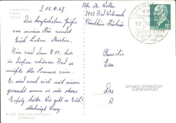 Bad Wilsnack Puschkin-Kurhaus Rathaus Kurpark – Bild 2