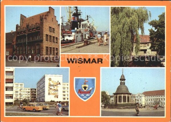Wismar Mecklenburg Archidiakonat Hafen Gewölbe Markt