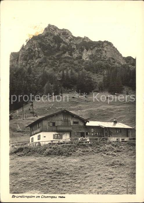 Chiemgau Bründlingalm