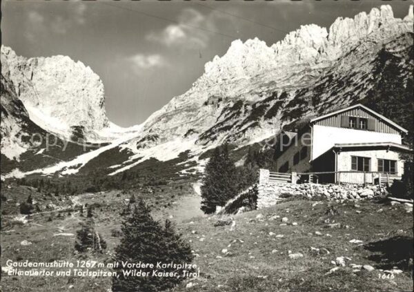 Gaudeamushuette Vordere Karlspitze Elmauertor Törlslpit