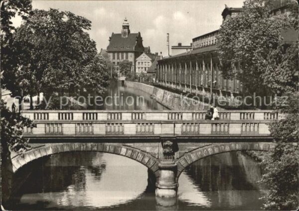 Karl-Marx-Stadt Brücke Markthalle