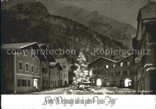 Bad Reichenhall Florianiplatz Predigtstuhl Weihnachtsba