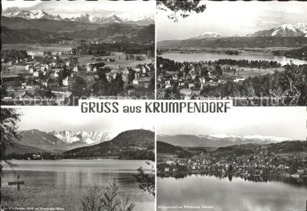 Krumpendorf Woerther See Karawanken Koschütta Hochobir