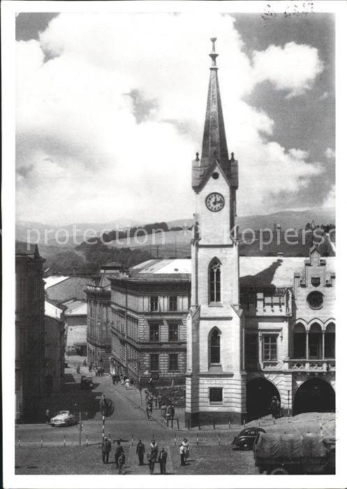 Trautenau Tschechien Marktplatz Laubenhäusern