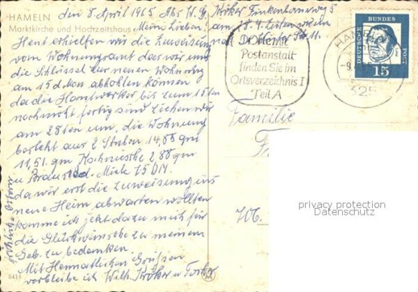 Hameln Weser Marktkirche Hochzeitshaus – Bild 2