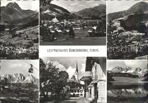 Kirchberg Tirol Seilbahn Kirche