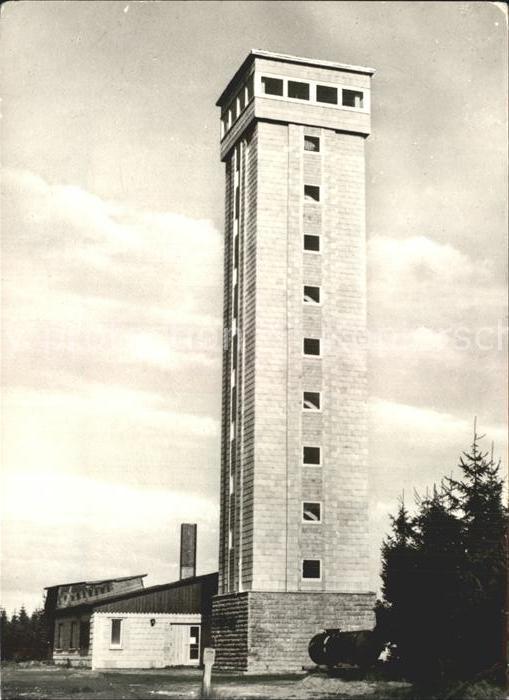 Masserberg Rennsteigwarte Turmbaude Rennsteig