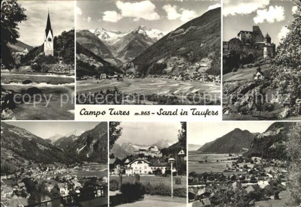 Sand Taufers Campo Tures Kirche Burg