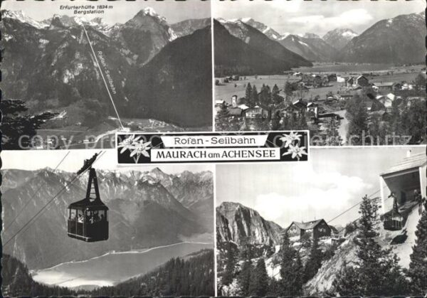 Maurach Tirol Rofan-Seilbahn Erfurterhütte Bergstatio