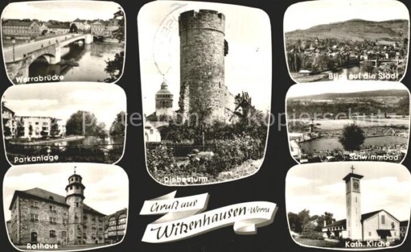Witzenhausen Katholische Kirche Schwimmbad Rathaus W