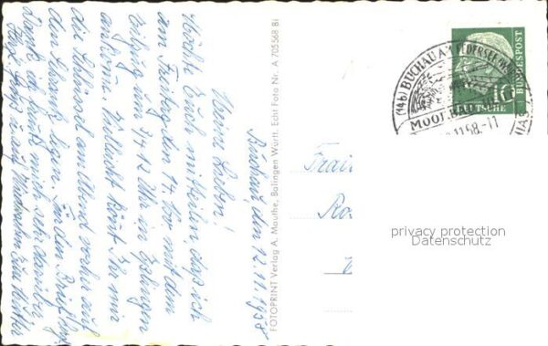 Buchau Federsee Bad Federsee Maria Rosengarten Kurhaus Stra – Bild 2