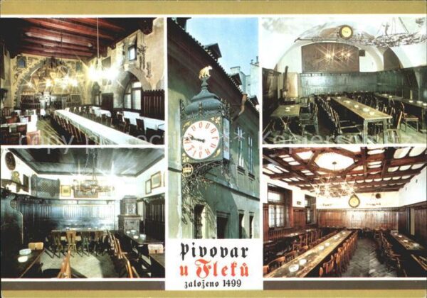 Praha Prahy Prague pivovar U Flekü