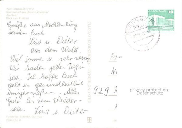 Sternberg Mecklenburg Karl Liebknecht Platz Kreiskulturhaus B – Bild 2