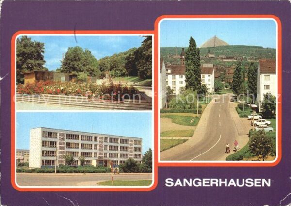 Sangerhausen Suedharz An der Walkmühle Polytechnische PObersc