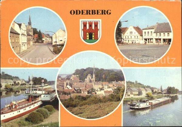 Oderberg Mark Angermünderstrasse Blick vom Albrechtbe