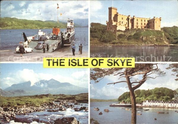 Skye Skye  Burg Panorama Fähre