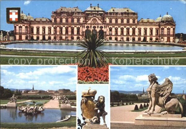 Wien Schloss Belverde mit Garten