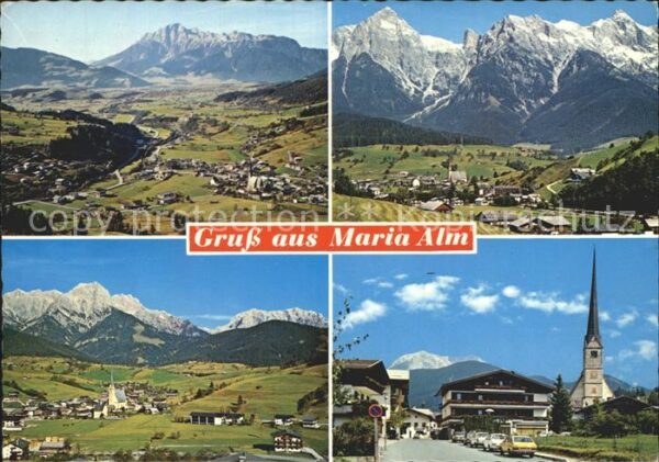 Maria Alm Steinernen Meer Saalfelden und Leonganger Steinberge Ho