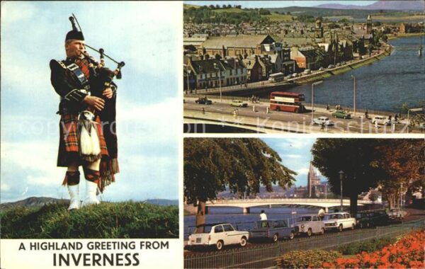 Inverness Highland From the Castle Ness Bridge