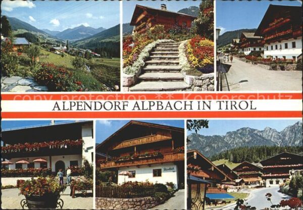 Alpbach Kitzbühler Alpen